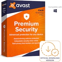 Avast Premium Security (10 x, 1 J.)