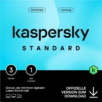 Kaspersky Standard 3device 1year Download (3 x, 1 J.)