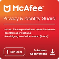 McAfee Privacy & Identity Guard Download Code (1 x, 1 J.)