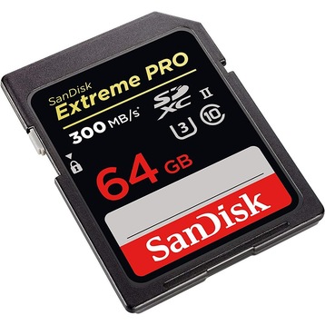 SanDisk Extreme Pro SDXC UHS-II (SDXC, 64 Go, U3, UHS-II) - digitec