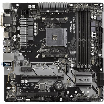 AsRock B450M Pro4 (AM4, AMD B450, mATX) - buy at digitec