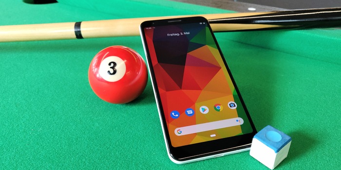 Le Google Pixel 3a XL avec un écran de six pouces. Le Google Pixel 3a XL avec un écran de six pouces.