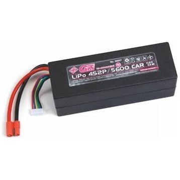 Graupner LiPo Pack LiPo Battery V-MAXX 50C 4S2P/5600 14,8V G3,5 (14.80 V,  5600 mAh) - digitec