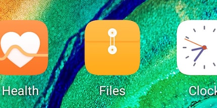 Den File Manager findest du auf dem Homescreen rechts