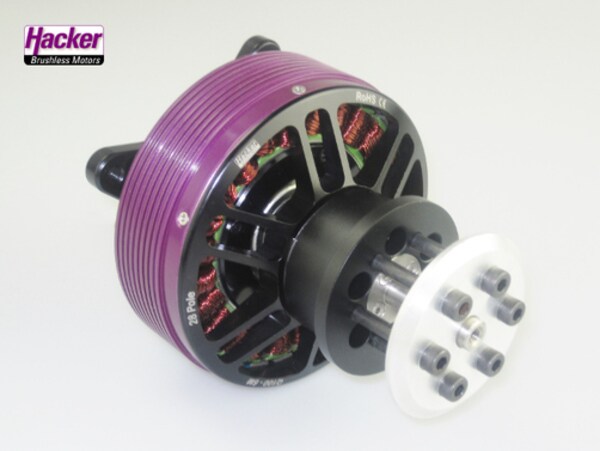 Hacker Electric motor Q100-6M 168 rpm/V - buy at digitec