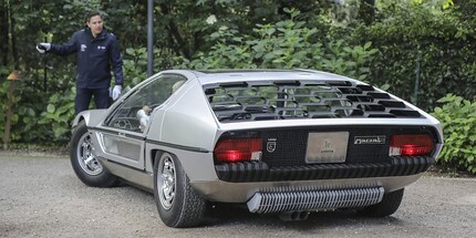 Das Sechseck ist erstmals im Concept Car Lamborghini Marzal anno 1967 verbaut worden