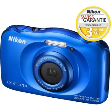 Nikon COOLPIX S33, Wasserfest bis 10m (1/3.2") - acheter sur digitec