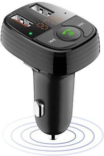 Adaptateur Auto Radio Transmetteur FM Bluetooth 5 0 Quick Charge