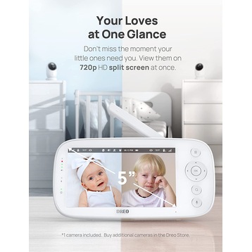 Dreo Babyphone mit Kamera, 5" - kaufen bei digitec
