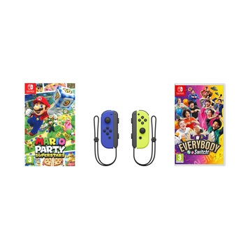 Nintendo Nintendo Partybundle (Mario Party Superstar, Everybody 1-2 Switch,  Joy-Con Set Blue/Yellow) - digitec