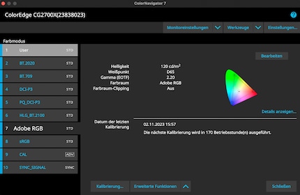 La maggior parte dei programmi di calibrazione ha già preselezionato delle impostazioni standard adeguate.