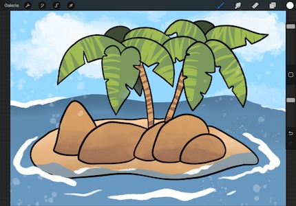 Tataa, il paesaggio della tua isola è pronto.