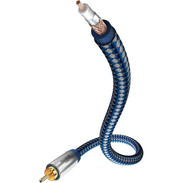 Inakustik Premium mono subwoofer cable (3 m, High end, Cinch) - digitec