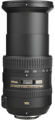 Nikon AF-S Nikkor 18-200mm f/3.5-5.6 G ED DX VR II (Nikon DX, APS