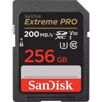 SanDisk Extreme PRO SDXC (SDXC, 256 GB, U3, UHS-I) - buy at digitec